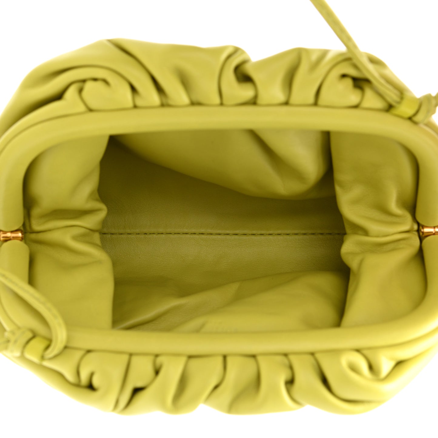 Butter Calfskin The Mini Pouch Kiwi