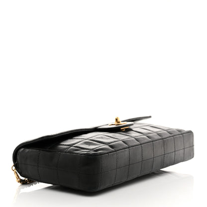 Chanel Lambskin East West Chocolate Bar Flap Black 4 of 10