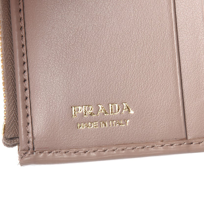 Prada Vitello Move Zip Coin Case Wallet Cipria 6 of 8