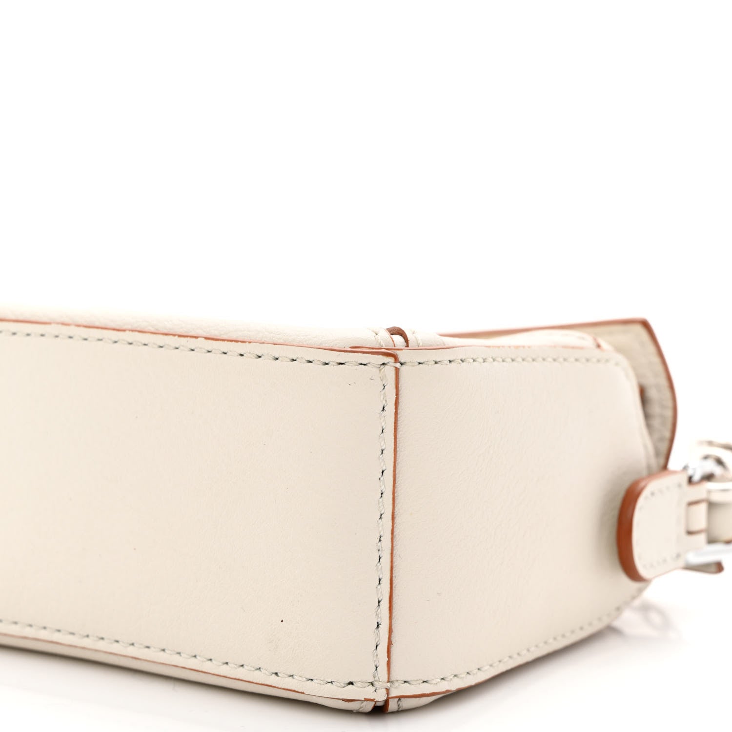 Loewe Calfskin Nano Puzzle Bag White 10 of 11