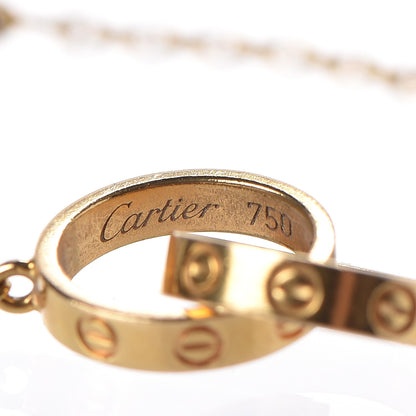 Cartier 18K Yellow Gold Interlocking LOVE Bracelet 3 of 6