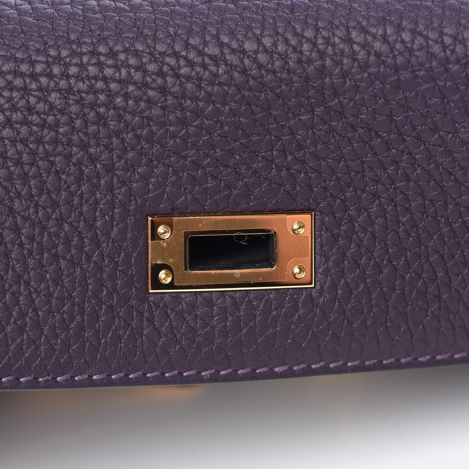 Hermes Togo Kelly Ado Backpack Raisin 15 of 34