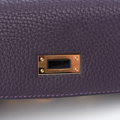Hermes Togo Kelly Ado Backpack Raisin 15 of 34