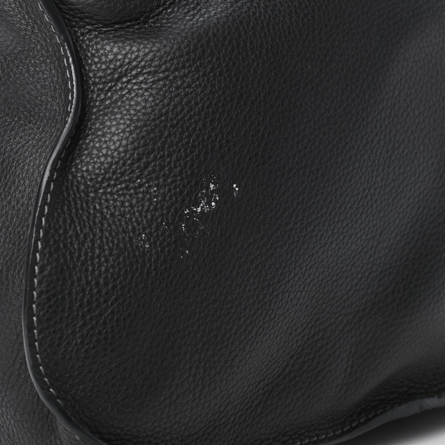 Calfskin Medium Marcie Satchel Black