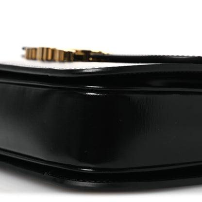 Celine Shiny Calfskin Medium Triomphe Black 12 of 13