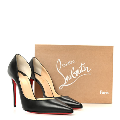 Christian Louboutin Shiny Nappa Iriza 100 Pumps 37.5 Black 9 of 9