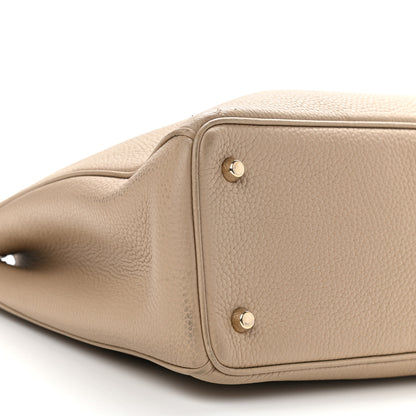 Christian Dior Bullcalf Large Diorissimo Tote Beige Petale 12 of 28