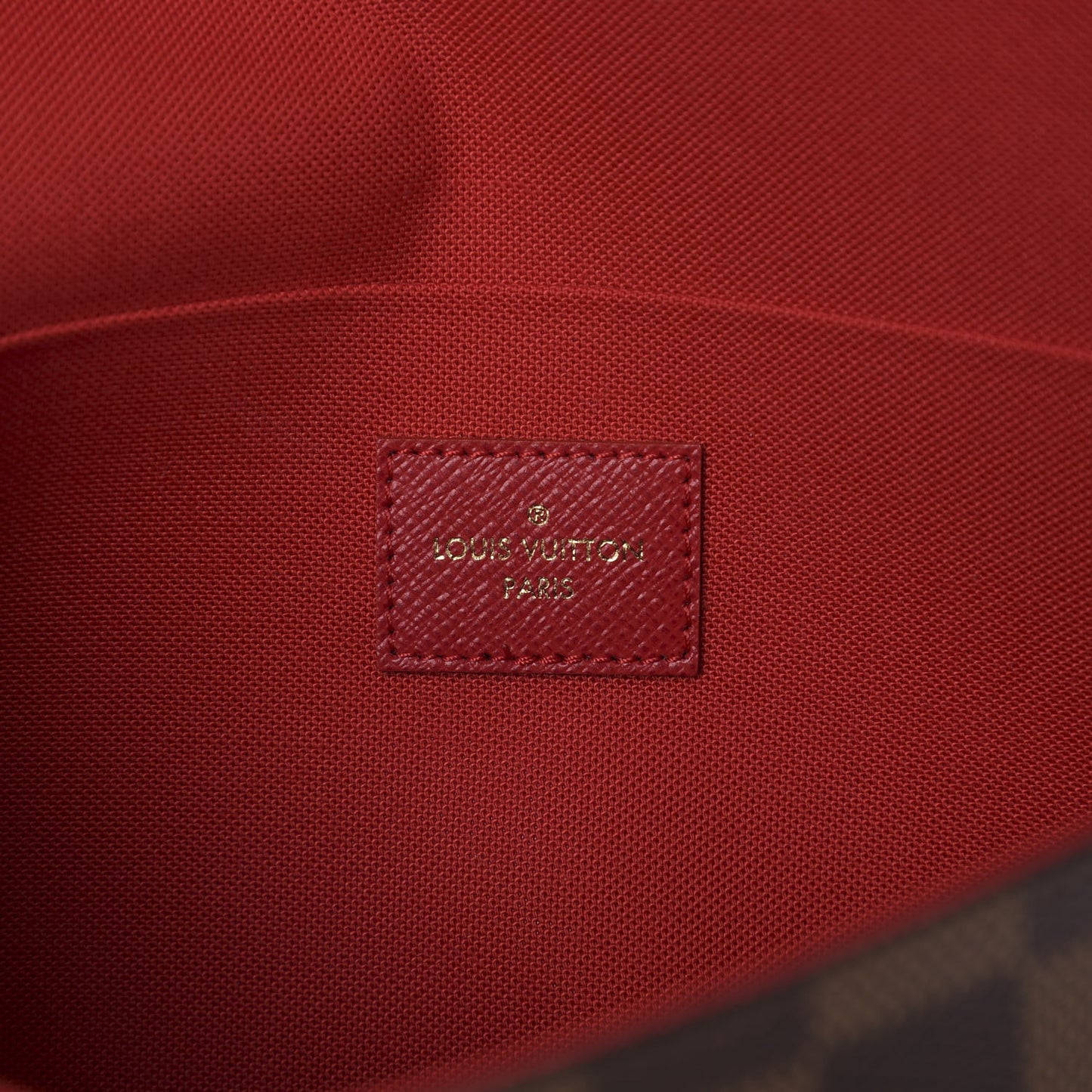Damier Ebene Pochette Felicie Chain Wallet