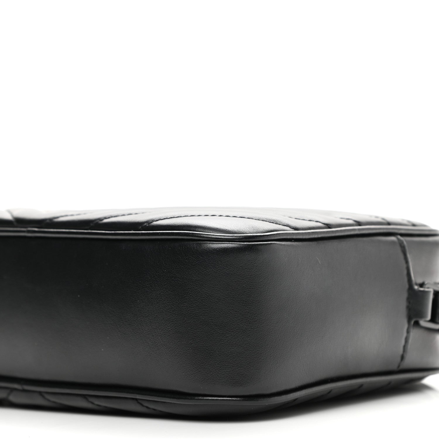 Saint Laurent Calfskin Matelasse Monogram Lou Camera Bag Black 10 of 10
