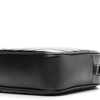 Saint Laurent Calfskin Matelasse Monogram Lou Camera Bag Black 10 of 10