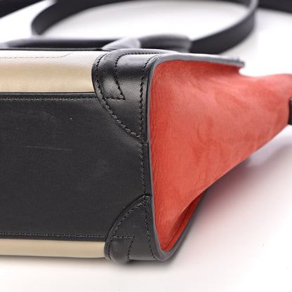 Celine Smooth Calfskin Nano Tri-Color Luggage Beige 14 of 16