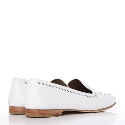 Hermes Calfskin Ovale Moccasin Loafers 38.5 4 of 12