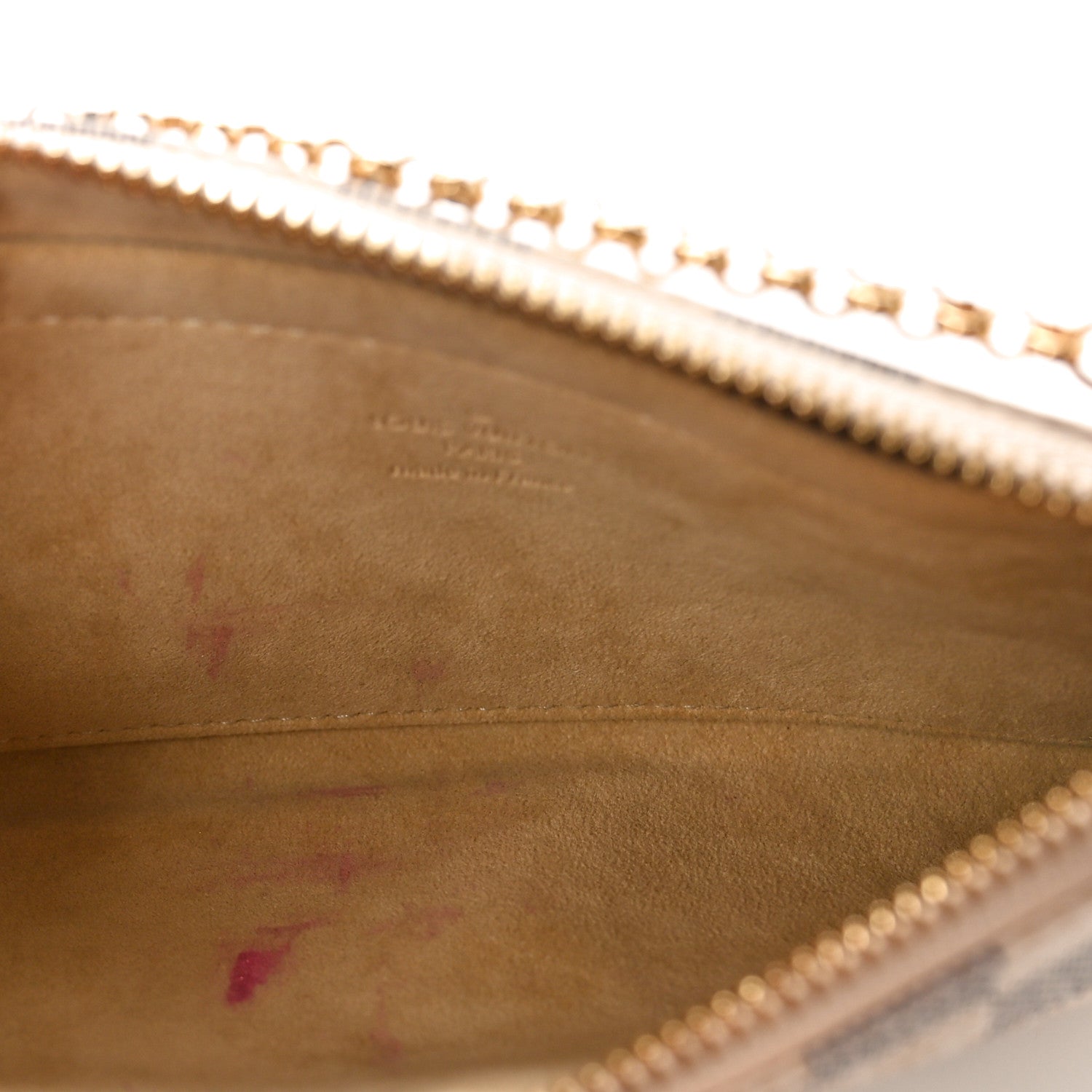 Louis Vuitton Damier Azur Pochette Milla MM 6 of 12