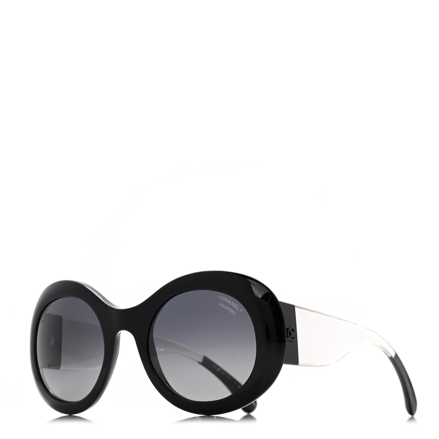 Signature Oval Polarized Sunglasses 5265 Black