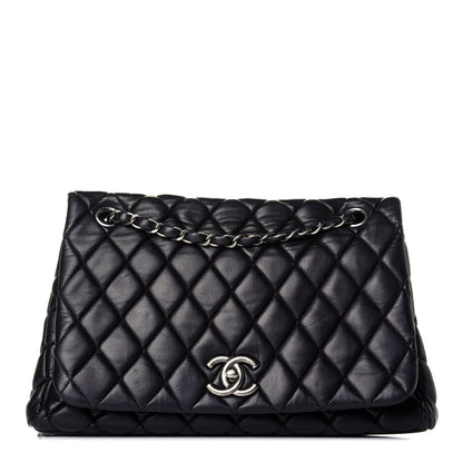 Chanel Lambskin Large New Bubble Flap Black 1 of 10