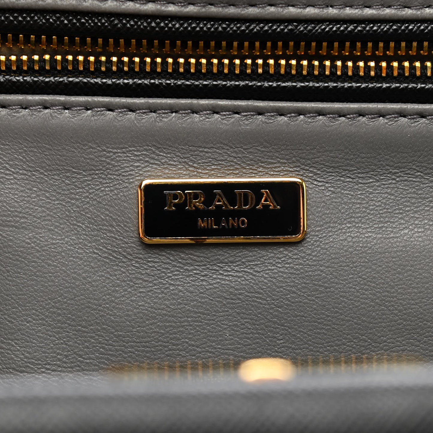 Saffiano Frame Clutch Black