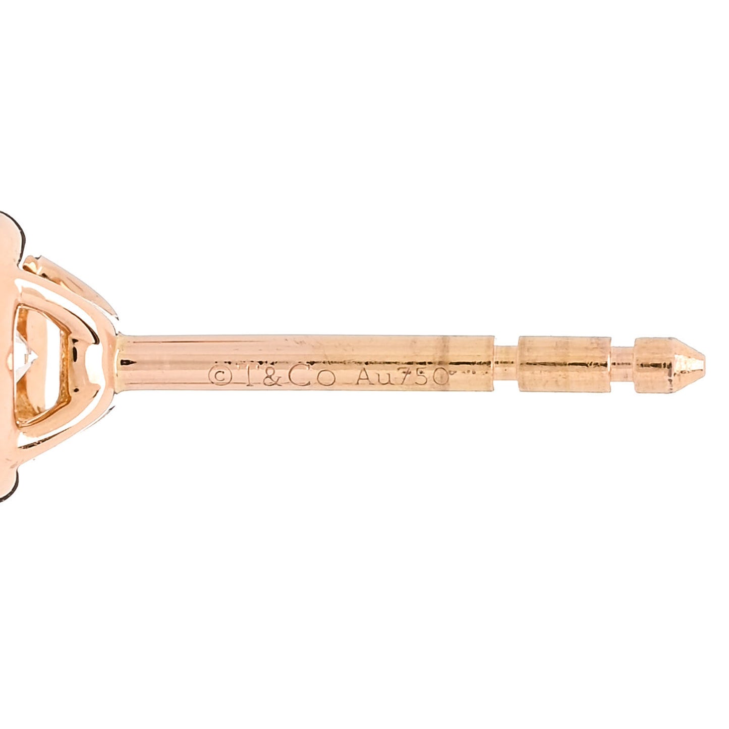 18K Rose Gold Diamond .32ctw Soleste Earrings