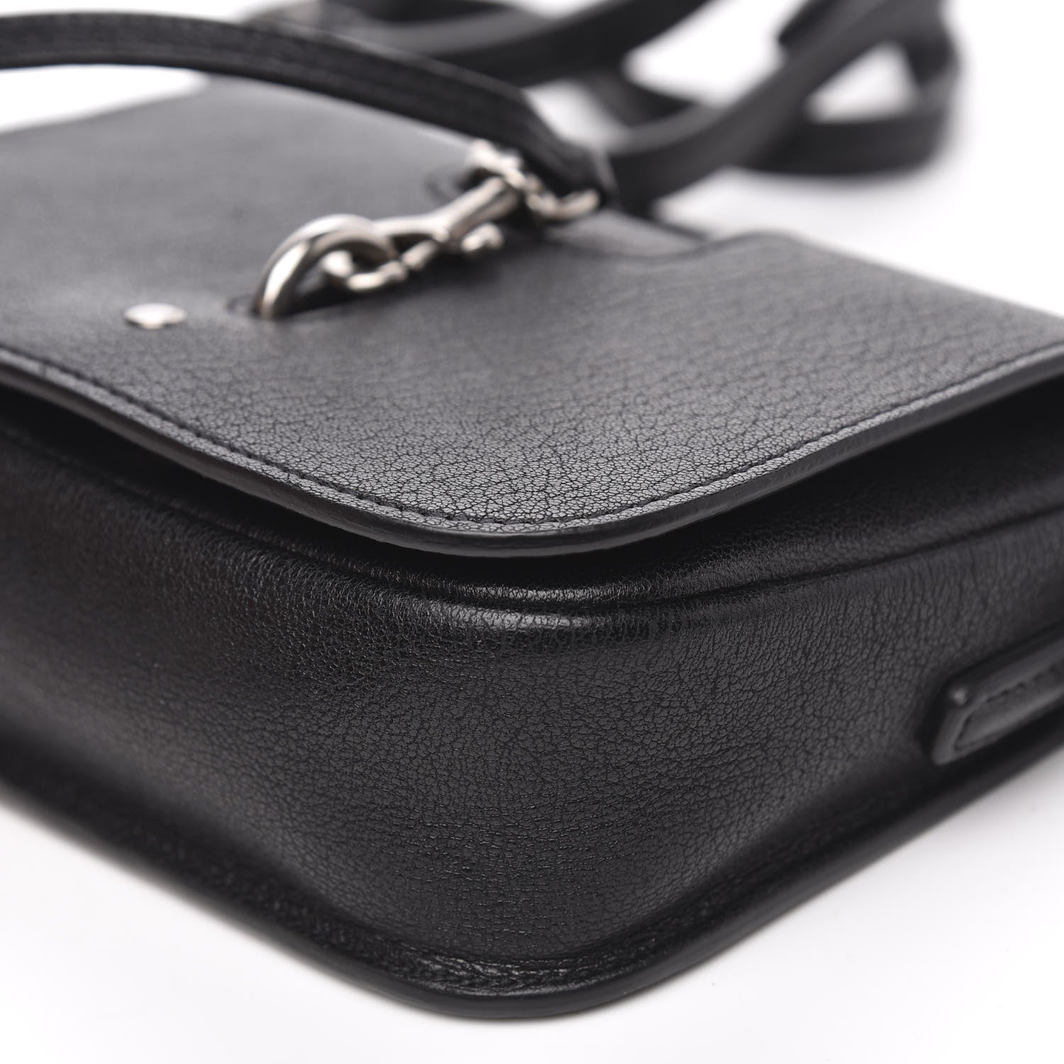 Saint Laurent Lambskin Toy Charlotte Messenger Bag Black 10 of 10