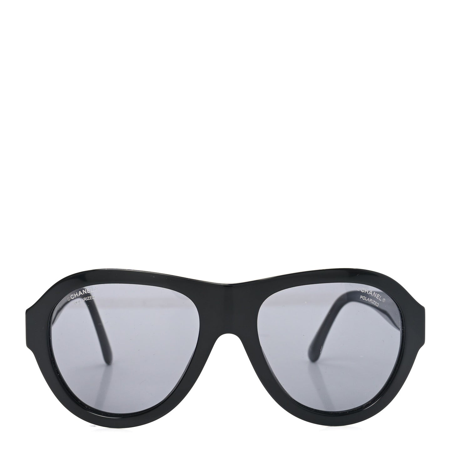Acetate Strass Pilot Sunglasses 5467-B Black