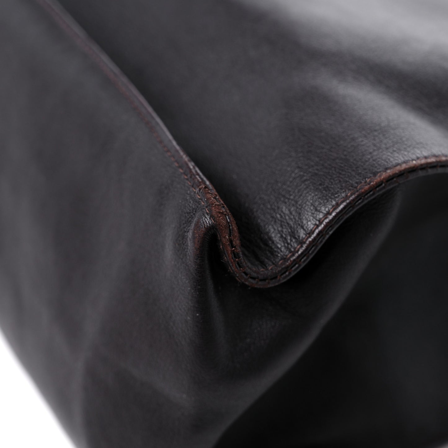 Lambskin CC Tote Brown