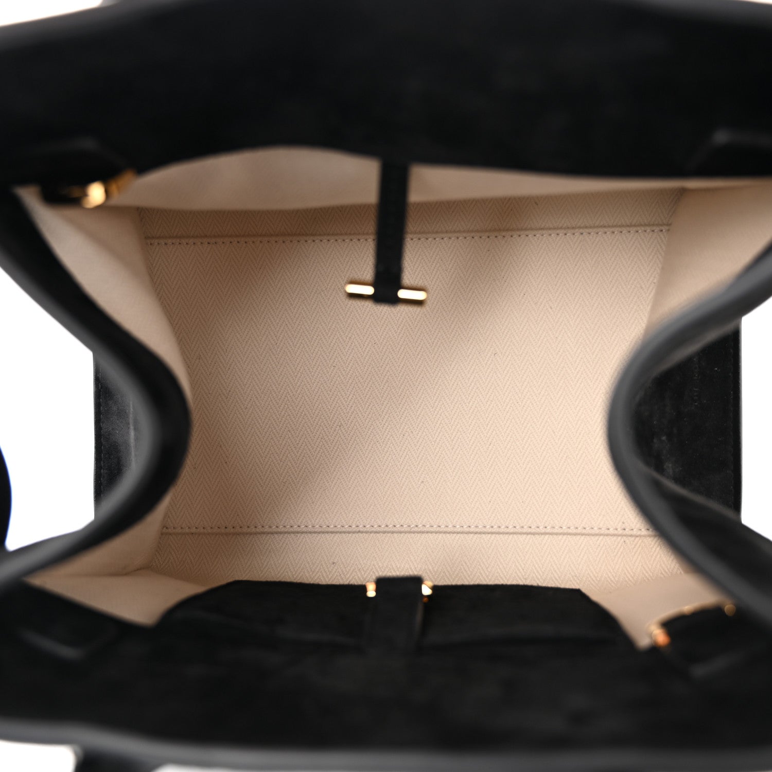 The Row Suede Soft Margaux 10 Bag Black 5 of 9