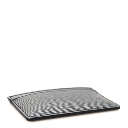 Louis Vuitton Epi Card Holder Black 4 of 7