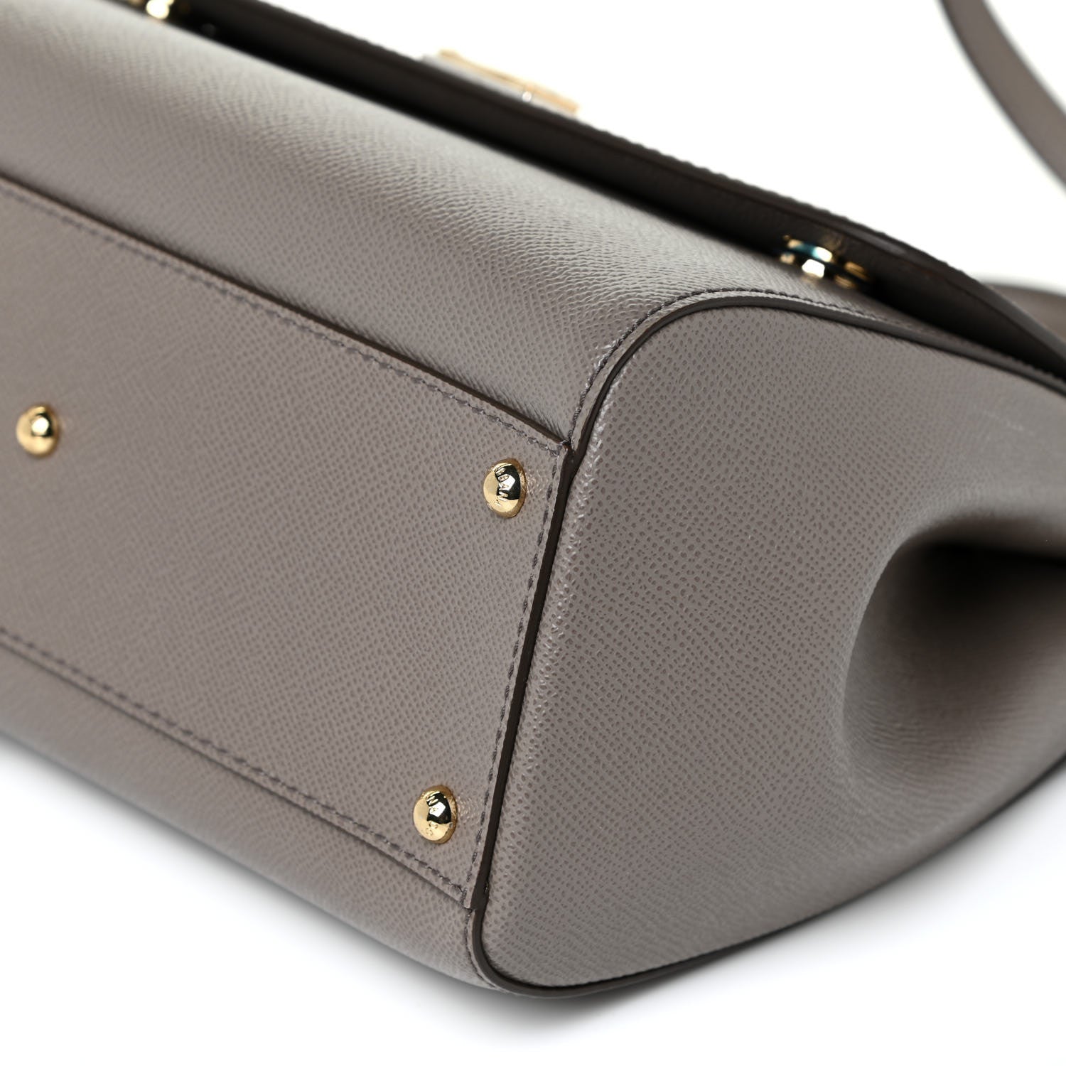 Dolce & Gabbana Dauphine Miss Sicily Satchel Grey 9 of 10