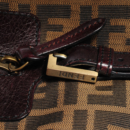 Fendi Zucca Shopper Tote Tobacco 5 of 10