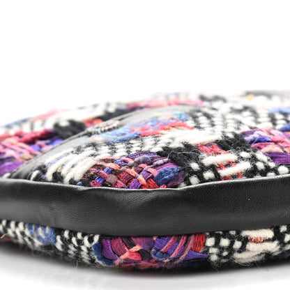 Chanel Tweed Lambskin Girl Shoulder Bag Multicolor Black 8 of 9