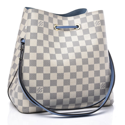 Louis Vuitton Damier Azur Neonoe MM Bleuet 2 of 8