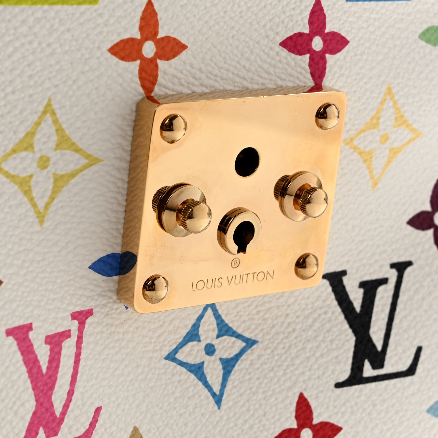 Louis Vuitton Monogram Multicolor Speedy 30 White 11 of 14