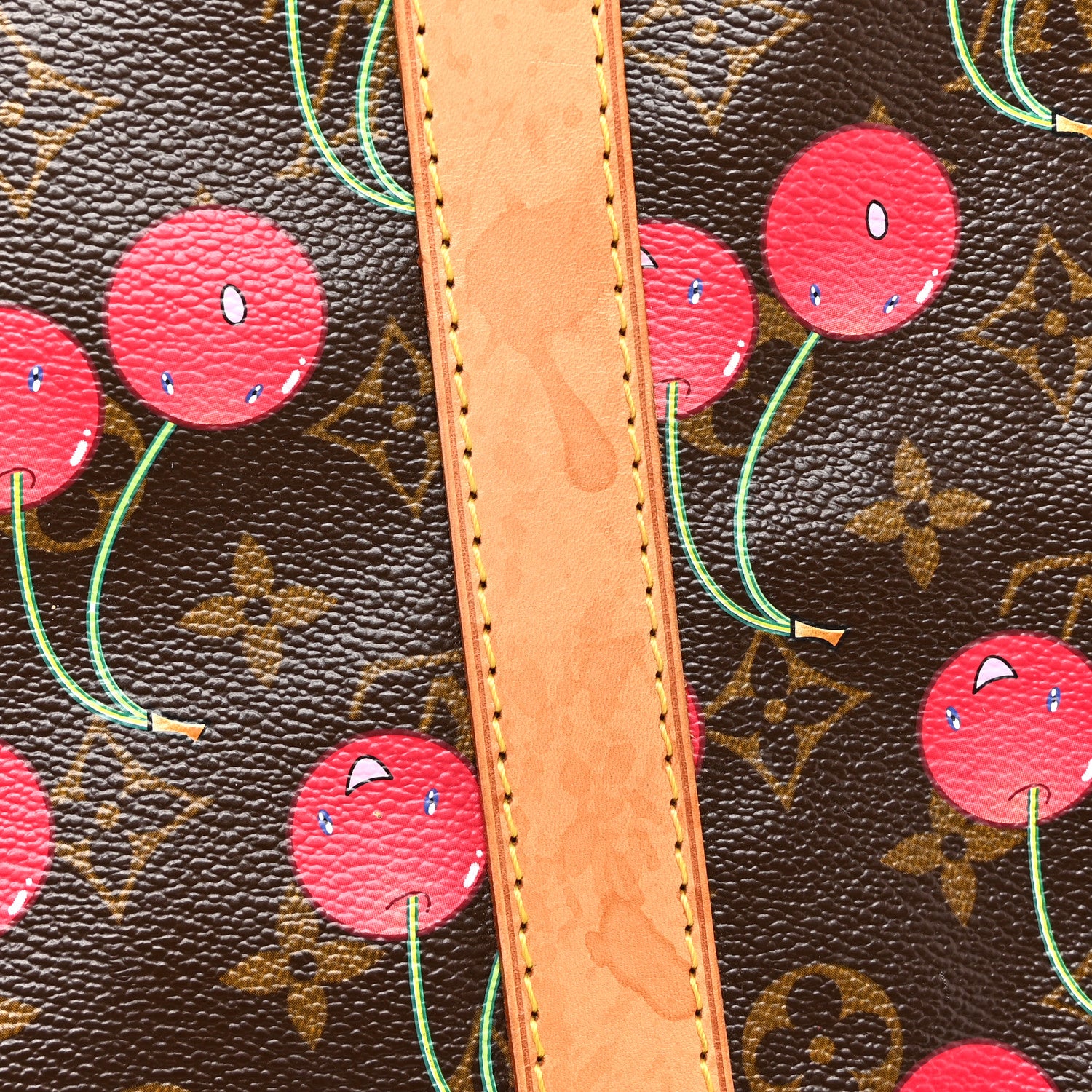 Louis Vuitton Monogram Cerises Keepall 45 10 of 13