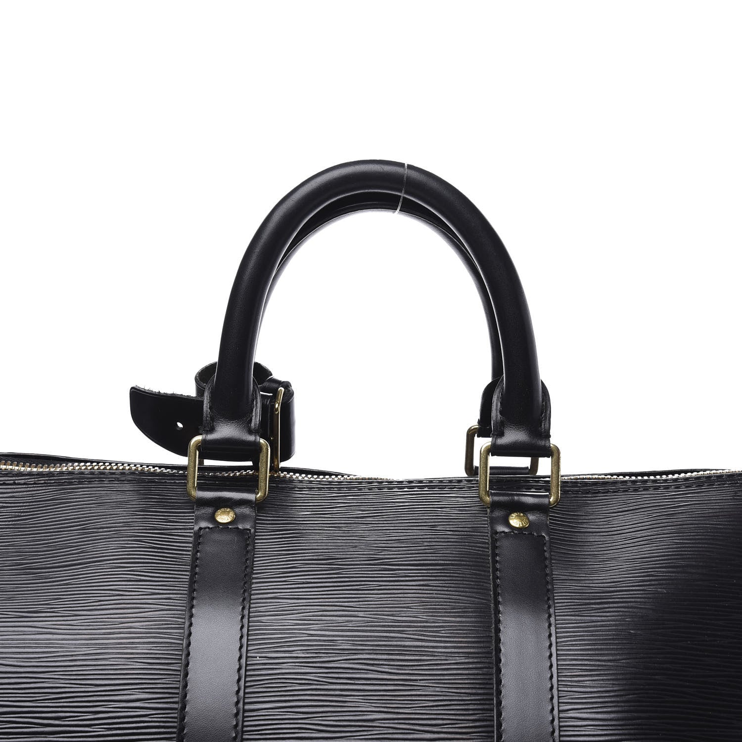 Louis Vuitton Epi Keepall 50 Black 8 of 10
