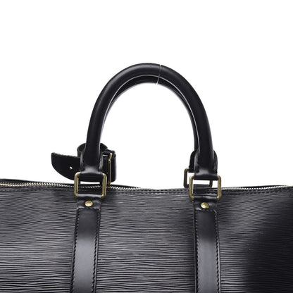 Louis Vuitton Epi Keepall 50 Black 8 of 10