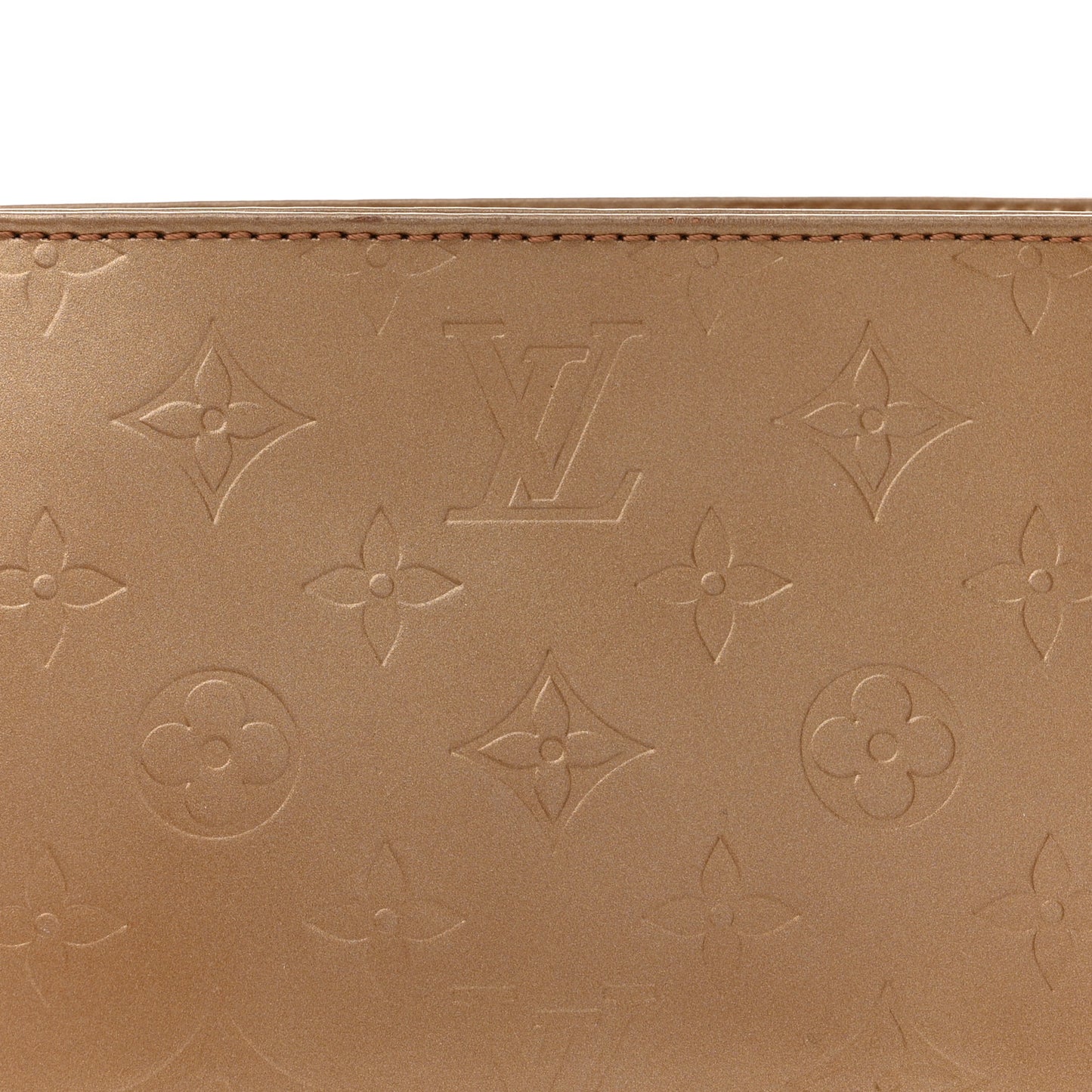 Mat Monogram Fowler Ambre