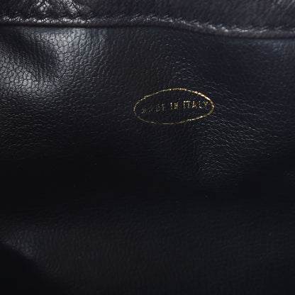 Chanel Satin CC Drawstring Bucket Bag Black 9 of 14