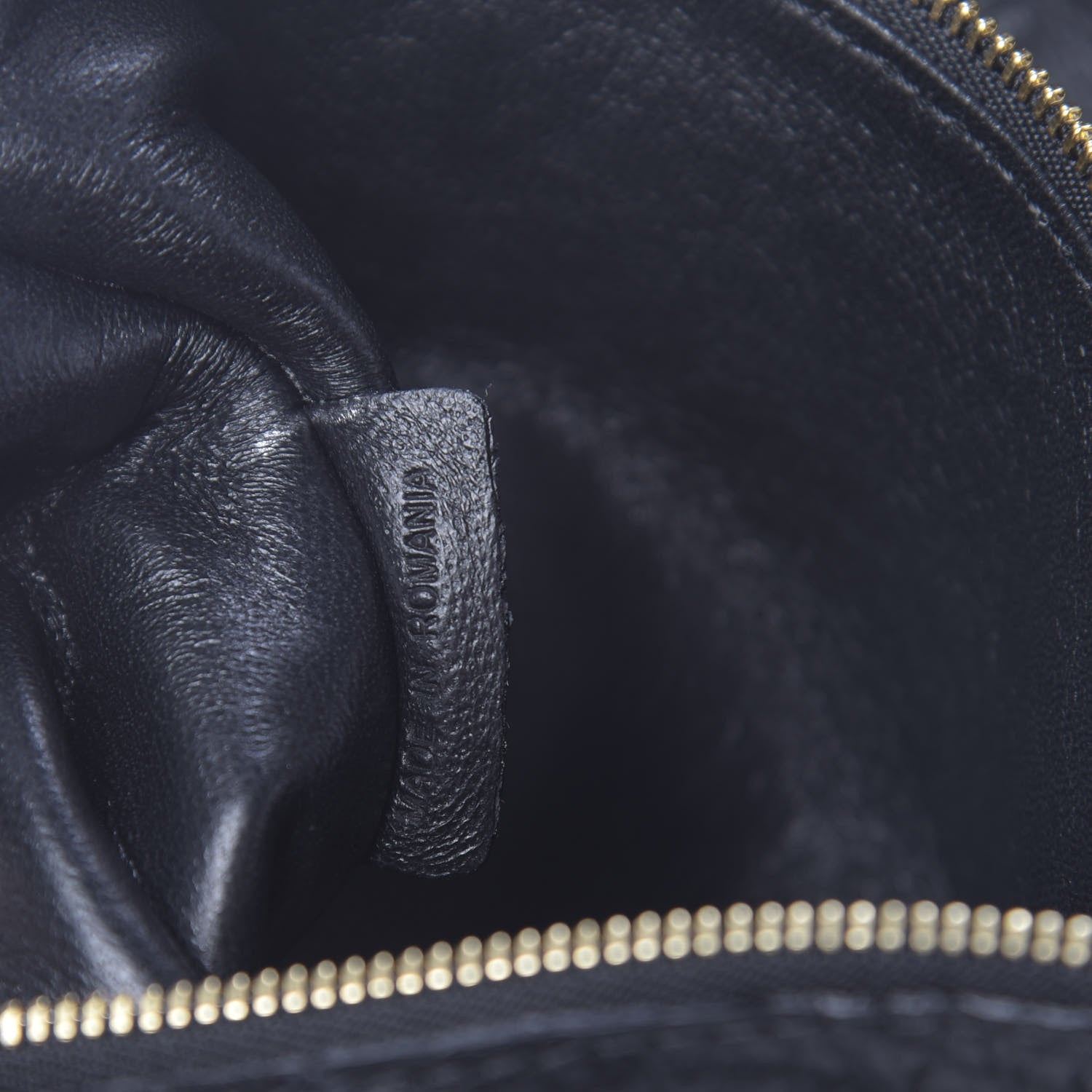 Burberry Signature Grain Calfskin Check Embossed Small Canterbury Tote Black 7 of 11