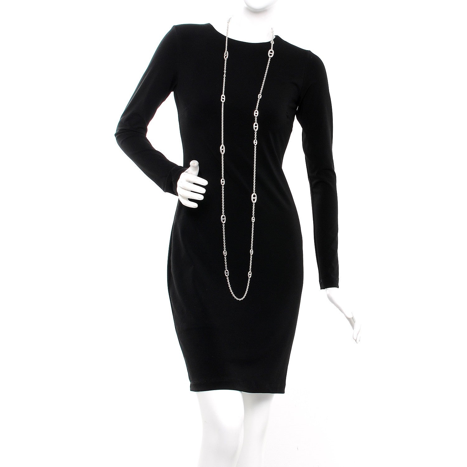 Hermes Sterling Silver Farandole Necklace 160 2 of 8