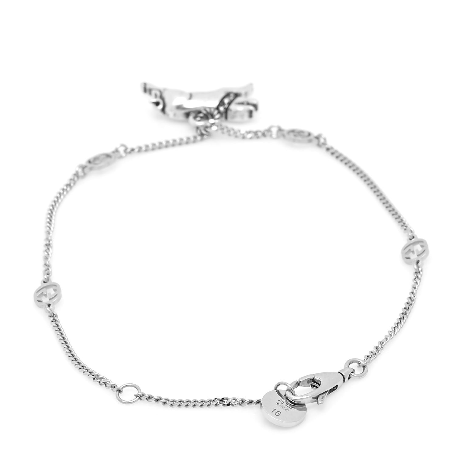Gucci Sterling Silver Piglet Bracelet 3 of 7