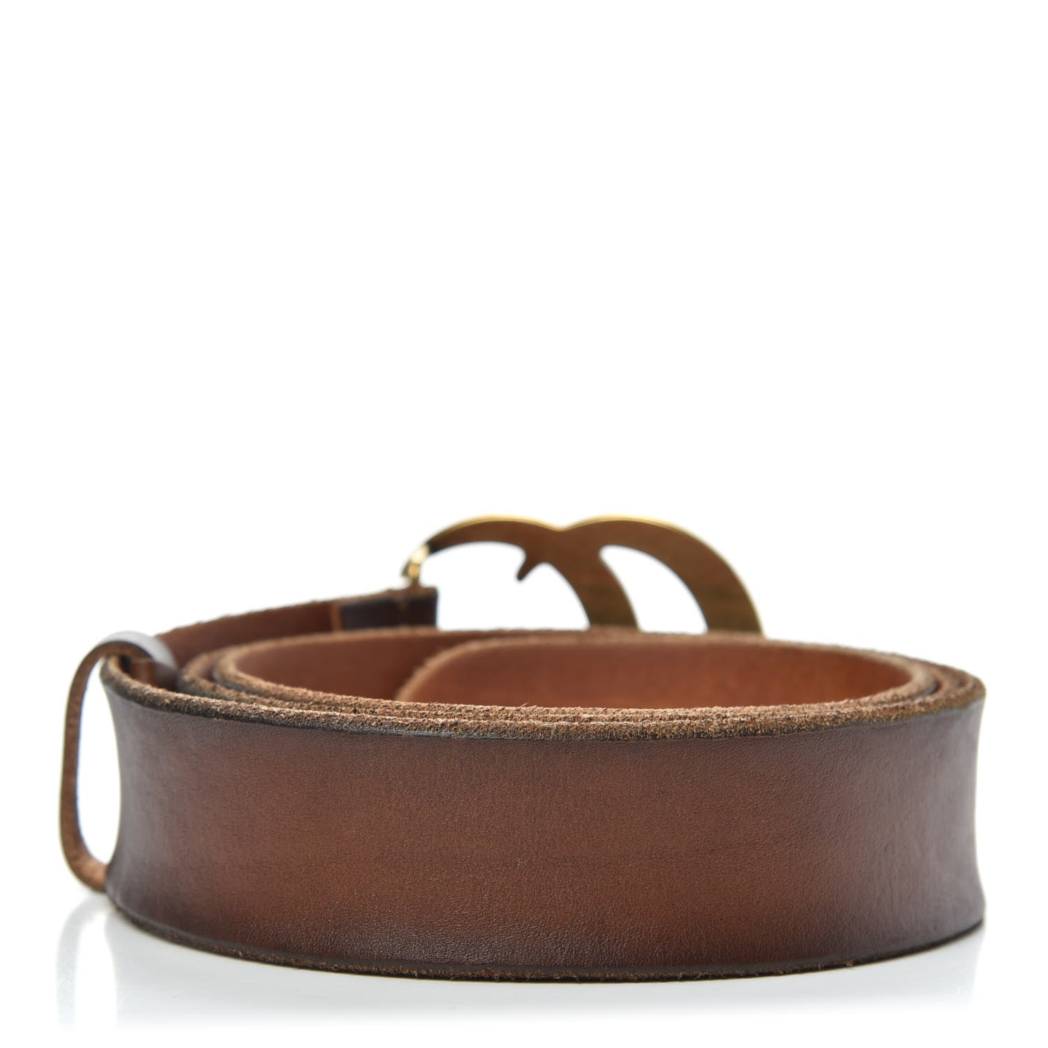 Gucci Faded Calfskin Double G 40mm Belt 105 42 Cuir 2 of 6