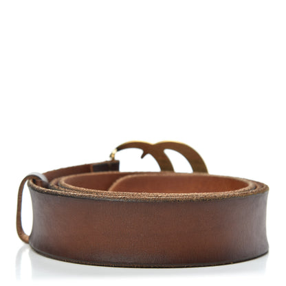 Gucci Faded Calfskin Double G 40mm Belt 105 42 Cuir 2 of 6