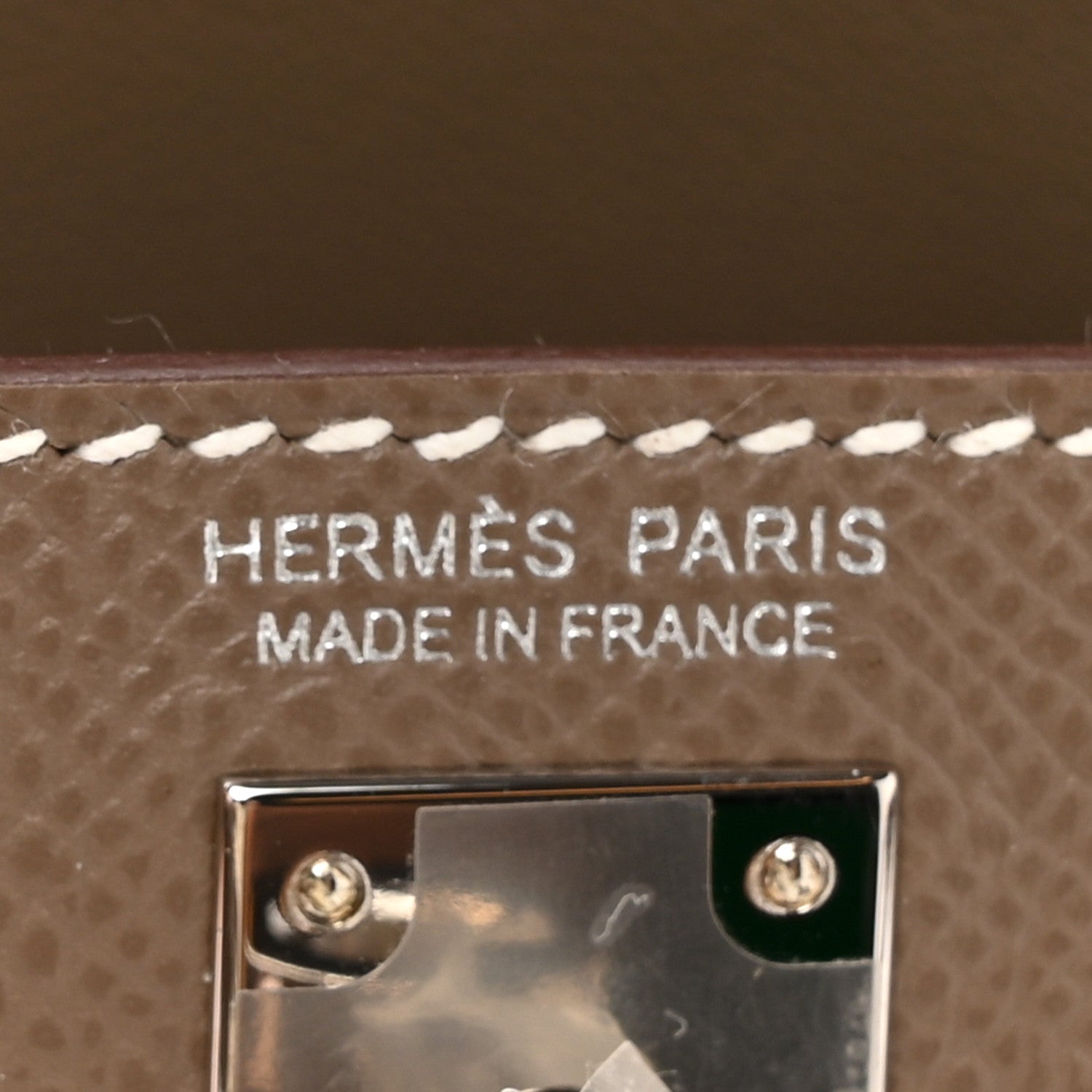 Hermes Epsom Mini Kelly Sellier 20 Etoupe 6 of 13