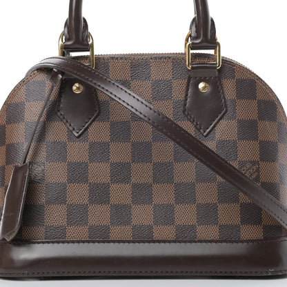 Louis Vuitton Damier Ebene Alma BB 8 of 19