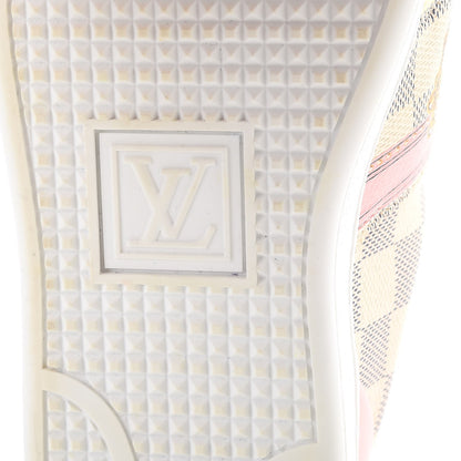 Louis Vuitton Damier Azur Summer Trunks Frontrow Sneakers 37 6 of 10