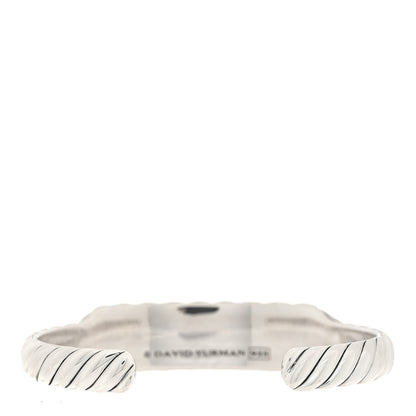 David Yurman Sterling Silver 13mm Sculpted Cable Contour Bracelet 2 of 3