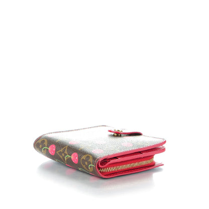 Louis Vuitton Monogram Cerises Compact Zippe Wallet 5 of 9