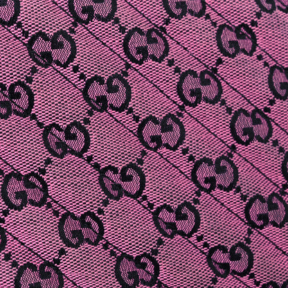 Gucci Monogram Multicolor Matelasse Diagonal Small GG Marmont Chain Shoulder Bag Pink Blue 19 of 19