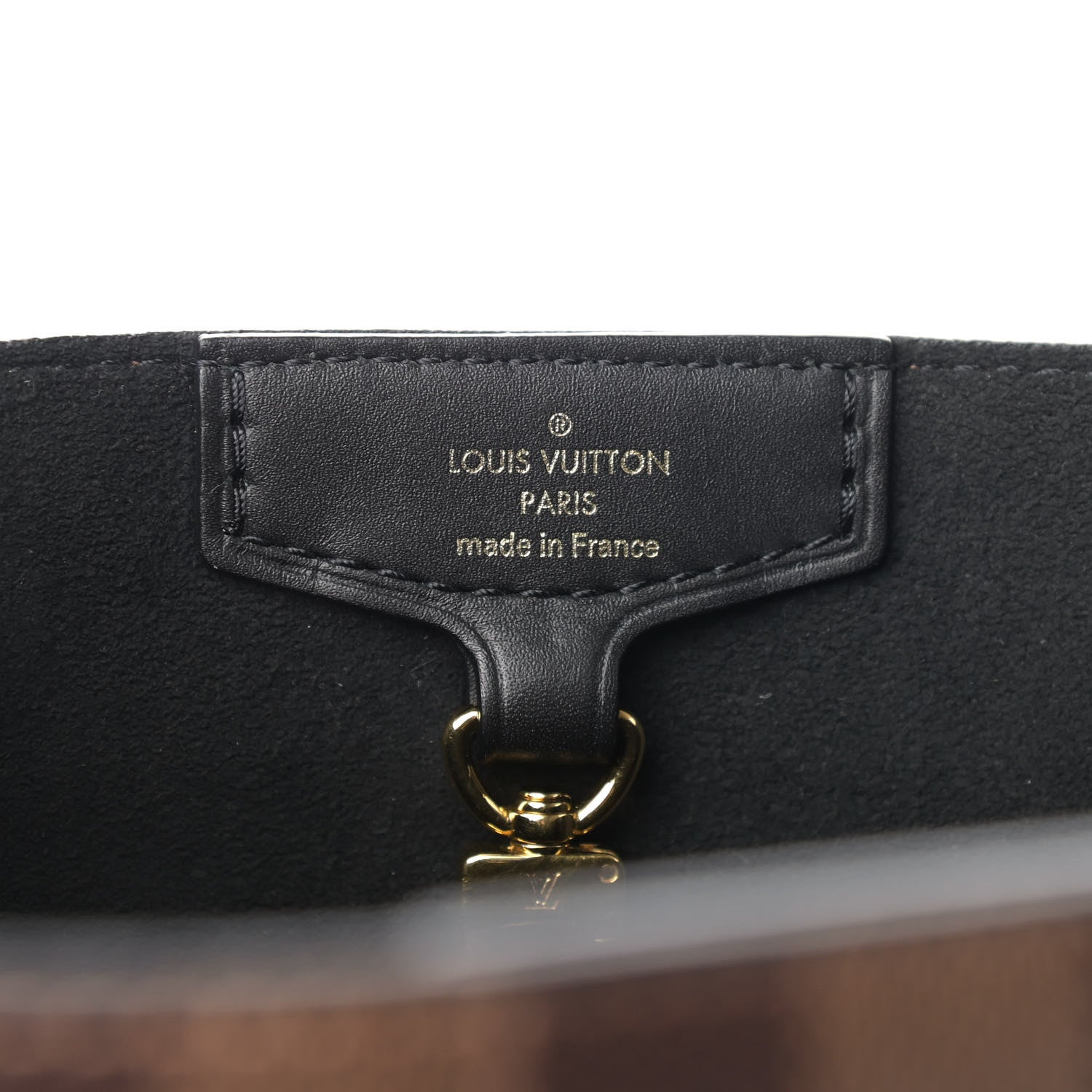 Louis Vuitton Damier Ebene Belmont PM Black 7 of 10