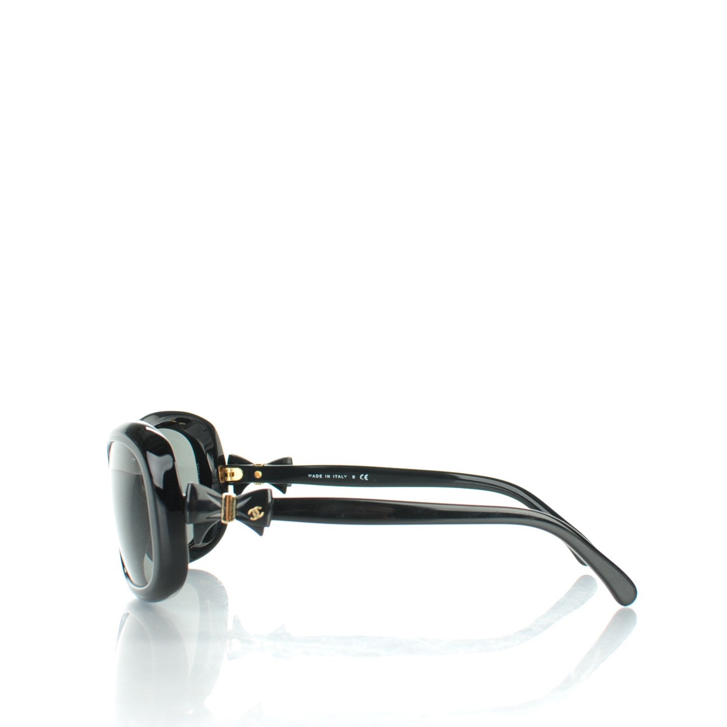 Chanel CC Bow Sunglasses 5170 Black 2 of 5