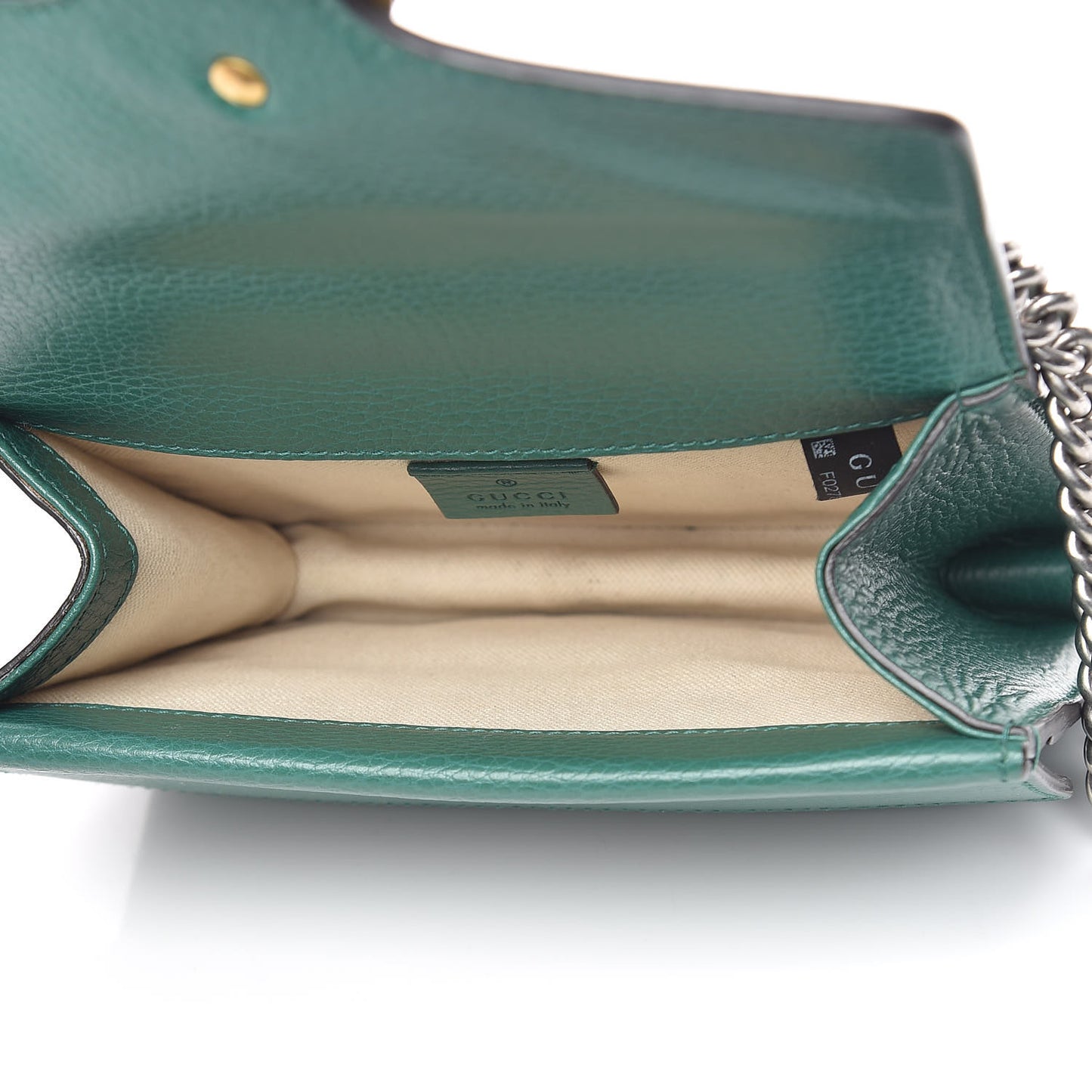 Calfskin Mini Dionysus Shoulder Bag Emerald